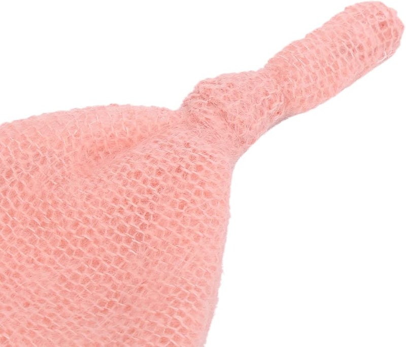 Newborn Baby Photography Hat Wrap Set Soft Knitting Mohair Accessories For Boys Girls - Image 2